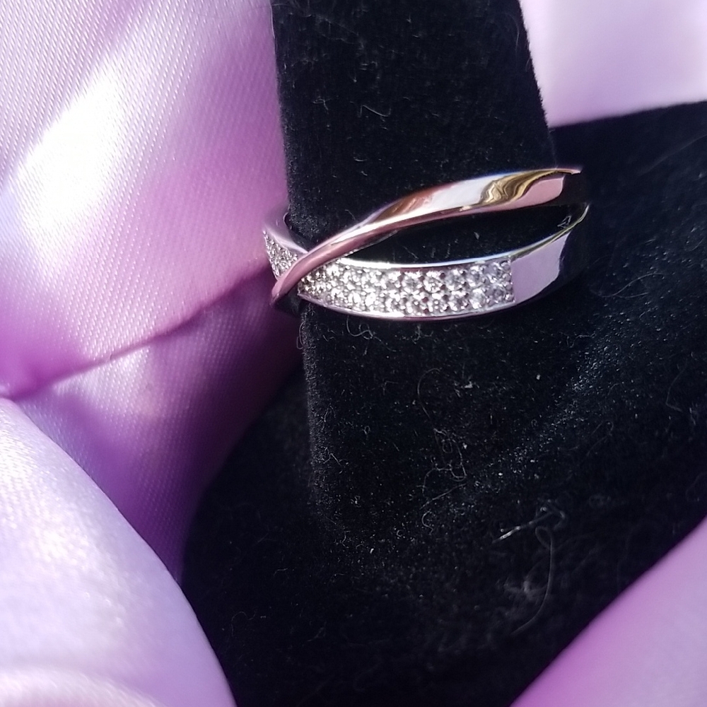925 Two Tone Women's Ring.